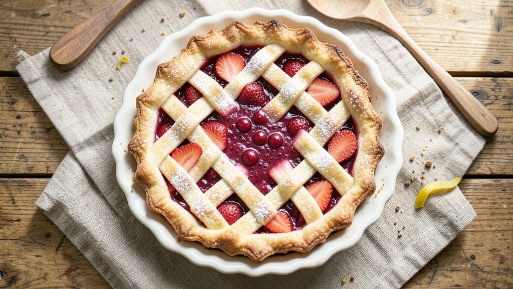 Anna Miller's Strawberry Pie Recipe: Foolproof Crust and Bursting Fruit Layers