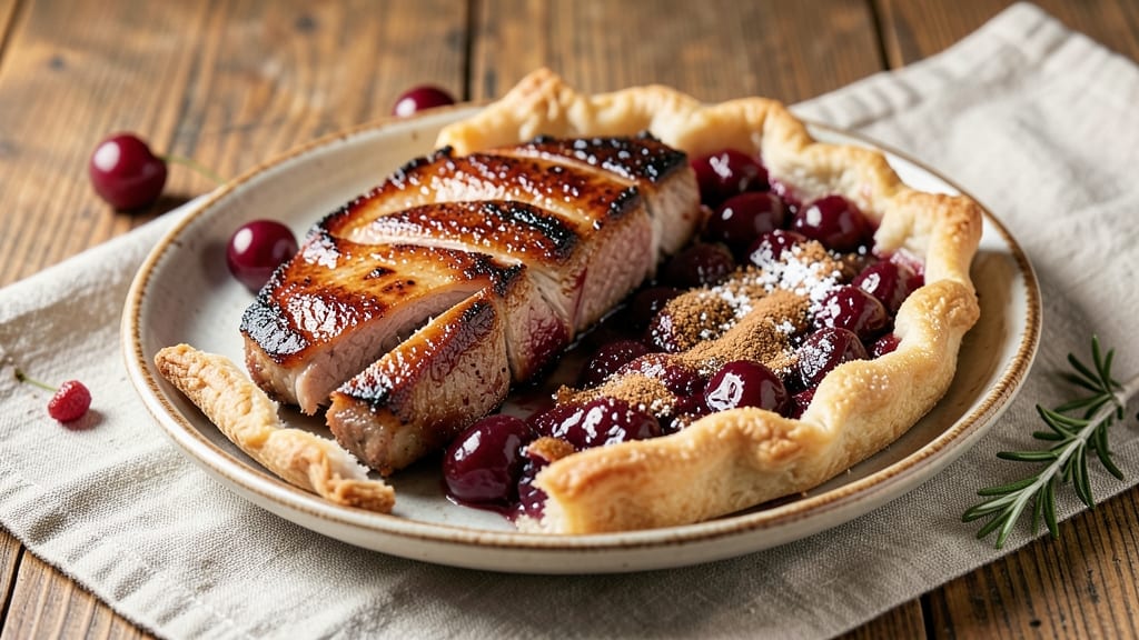 Pork Chops Cherry Pie Filling Recipe: Sweet-Tangy Glaze That Caramelizes in Pan