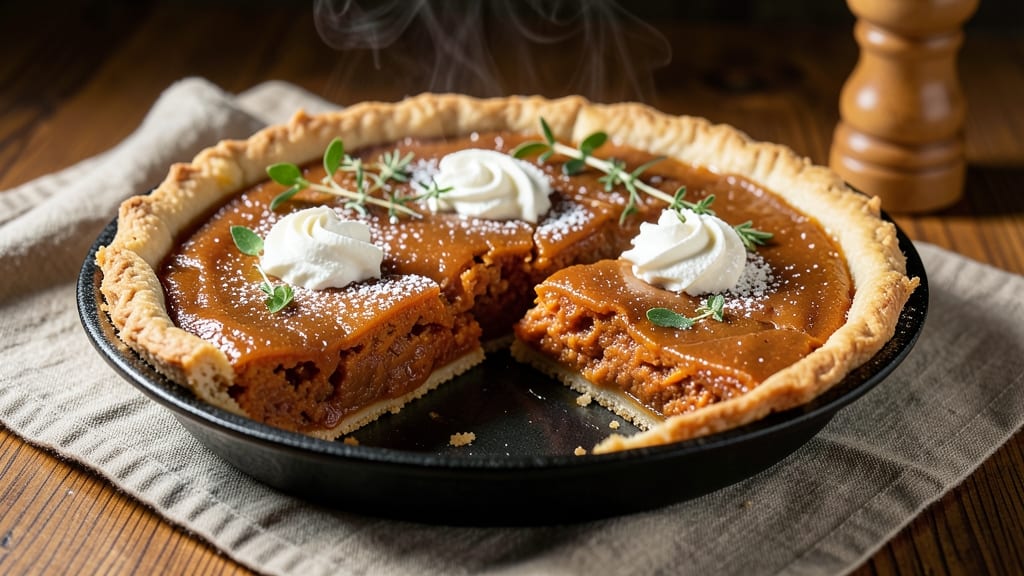 Real Southern Sweet Potato Pie Recipe: Warm Spice and Silky Vanilla Swirls