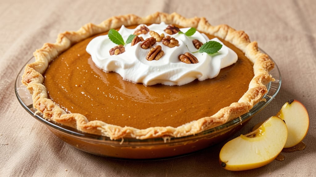 Pumpkin Pie Recipe Not Too Sweet: Balanced Spice and Vanilla Harmony