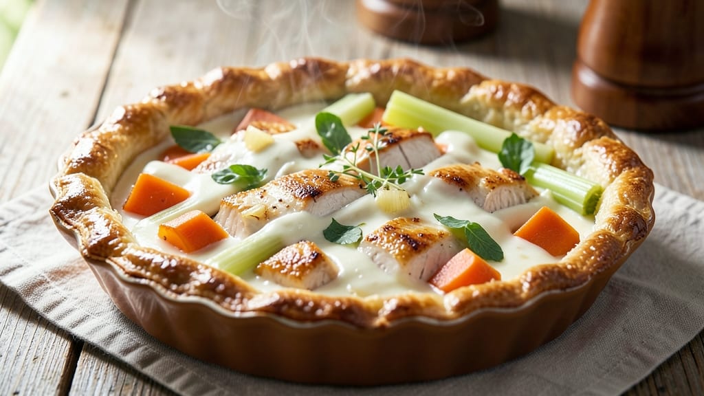 Skinnytaste Pot Pie Recipe: Flaky Crust Hugging Savory Filling