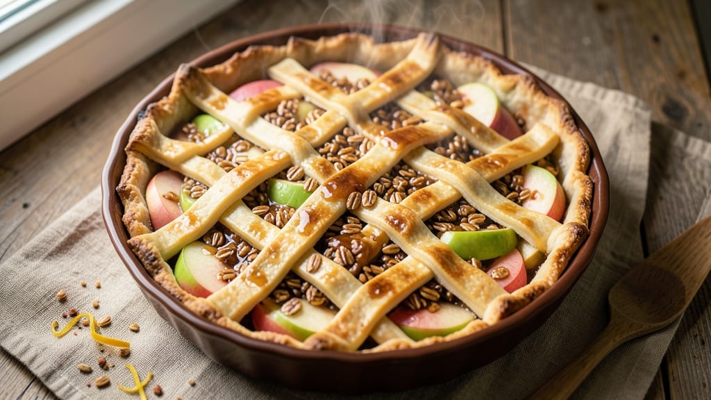Apple Brown Betty Pie Recipe: Spiced Apple Filling with Buttery Streusel Topping