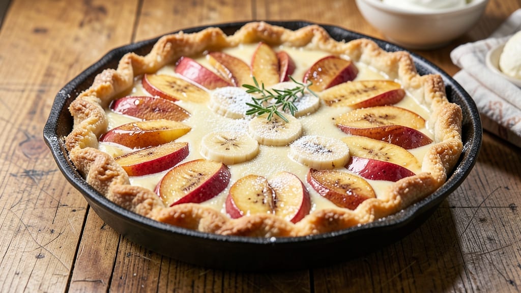 Apple Banana Pie Recipe: Warm Spice and Dual-Fruit Harmony
