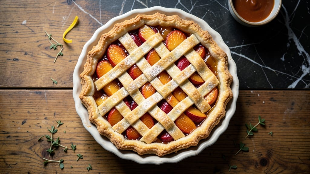 6-Inch Peach Pie Recipe: Mini Dessert With Foil-Sealed Crust Brilliance
