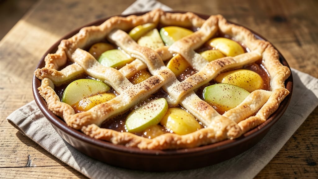American Apple Pie Filling Recipe: Spiced Fruit That Stays Juicy All Night