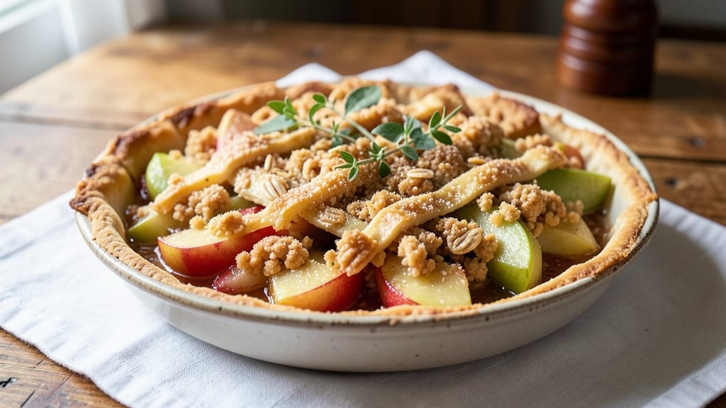 Small Apple Crumble Pie Recipe: Mini Servings With Buttery Streusel Crunch