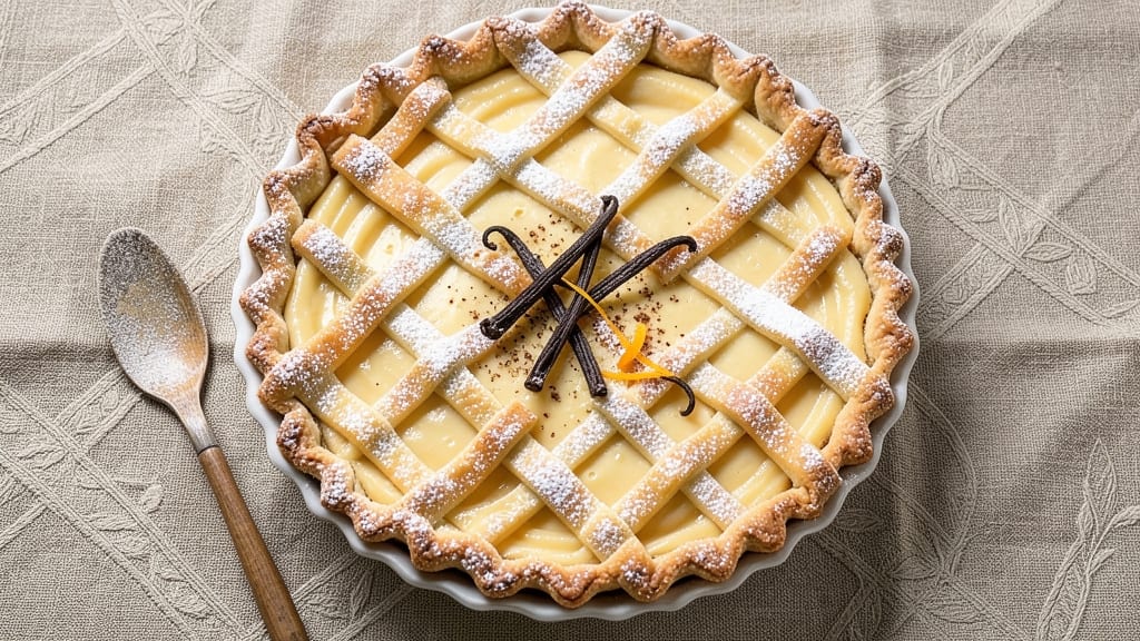 Add Custard Pie Recipe: Vanilla Cream Dream With Foil-Sealed Crust