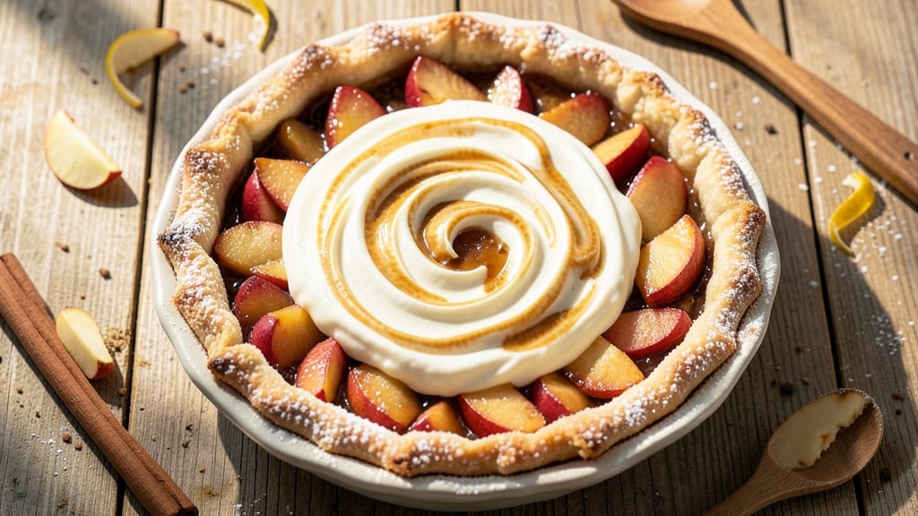 Stella Parks' Apple Pie Recipe: Vanilla Bean Swirls and Buttery Streusel Topping
