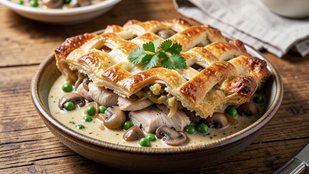 Single Crust Pot Pie Recipe: Foil-Sealed Crispness in One Dish