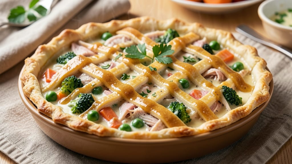 Single Chicken Pot Pie Recipe: One-Pan Creamy Comfort With Flaky Crust