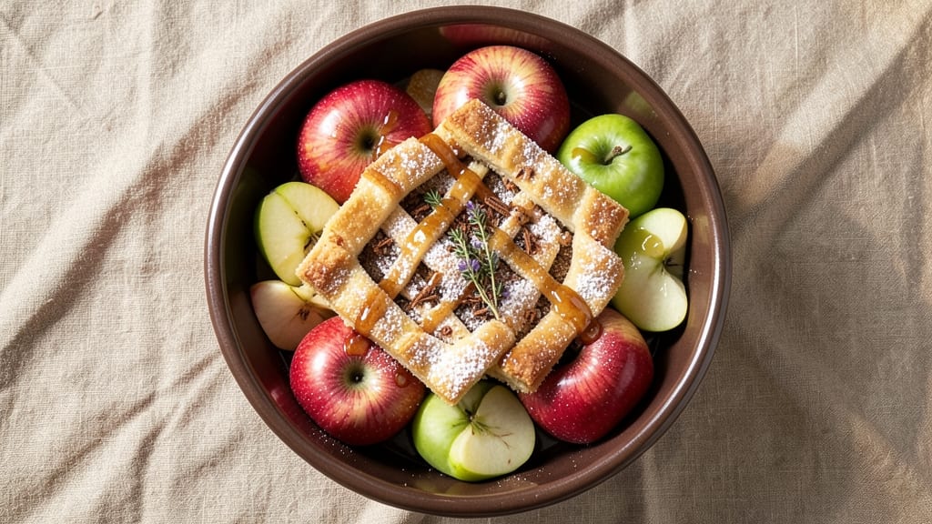 Pour-Over Apple Pie Recipe: Crispy Lattice Crust With Juicy, Spiced Filling