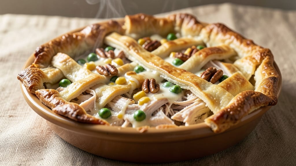 Magnolia Pot Pie Recipe: Southern-Style Comfort with Foil-Sealed Crust