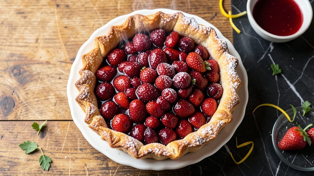 5 Star Strawberry Pie Recipe: Lattice Crust That Stays Golden and Fragrant