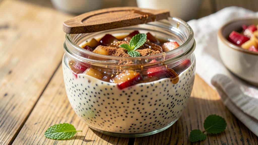 Apple Pie Chia Seed Pudding Recipe: Warm Spice Swirls in 5 Minutes