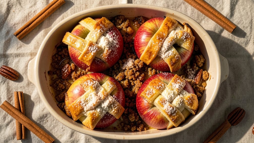 Apple Pie Baked Apples Recipe: Warm Spice and Buttery Crust Fusion