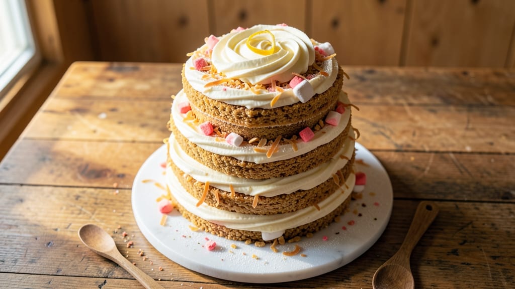 Rice Krispie Birthday Cake Recipe: Nostalgic Crunch and Marshmallow Magic