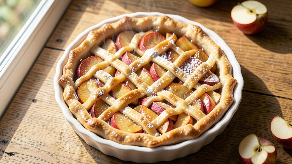 Shortcrust Apple Pie Recipe: Buttery Lattice Crust and Spiced Fruit Harmony
