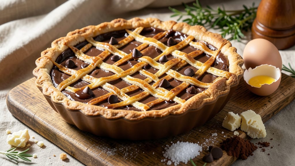 Amazing Chocolate Pie Recipe: Deep Dark Fudge Crust and Silky Ganache Fill