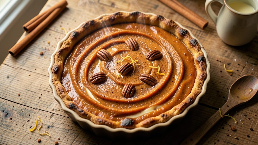 Alabama Sweet Potato Pie Recipe: Southern Spice and Silky Vanilla Harmony