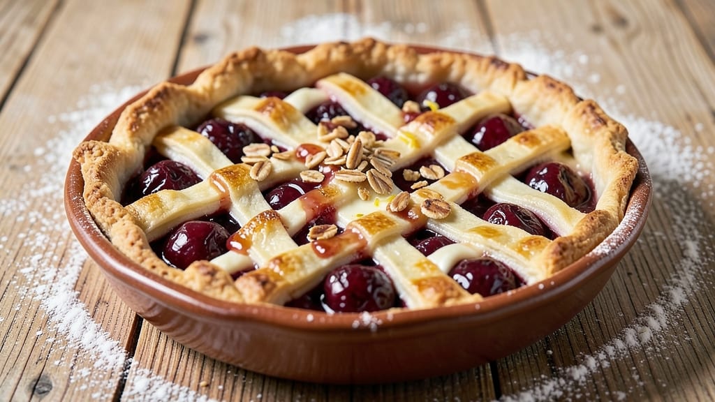 Aldi Cherry Pie Recipe: Juicy Cherries and Buttery Streusel Crunch