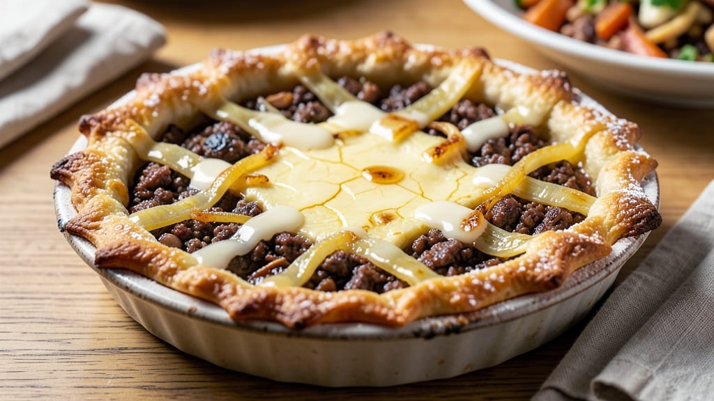 Pork and Egg Pie Recipe: Savory Crust, Fluffy Egg Custard Magic