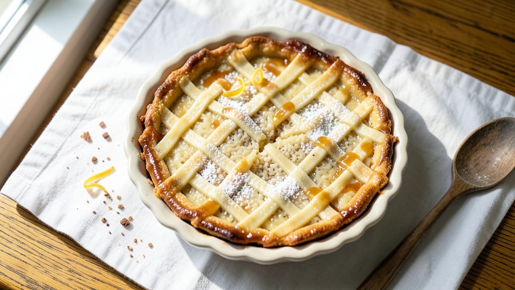 Rice Custard Pie Recipe: Silky Vanilla Cream With Crispy Top