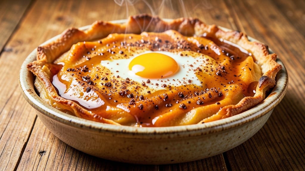 Rum Sweet Potato Pie Recipe: Spiced Booze-Infused Filling With Crunchy Topping