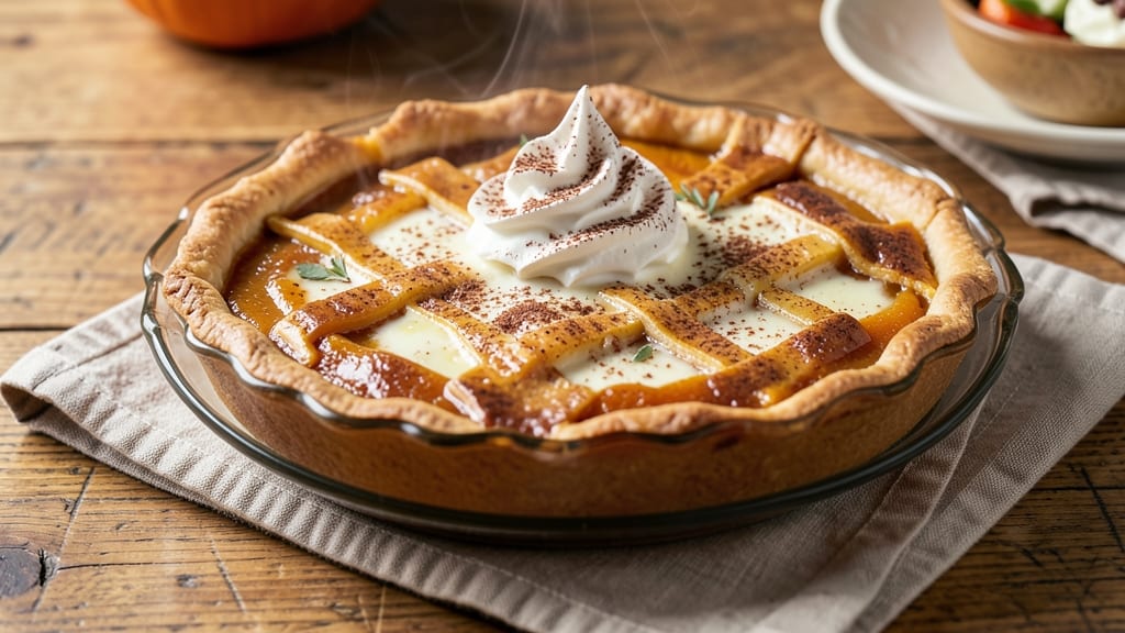 9.5-Inch Pumpkin Pie Recipe: Spiced Filling With Foil-Sealed Crust Brilliance