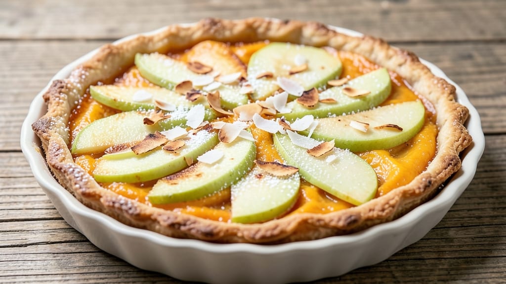 Apple Mango Pie Recipe: Tropical Twist With Crunchy Streusel Topping