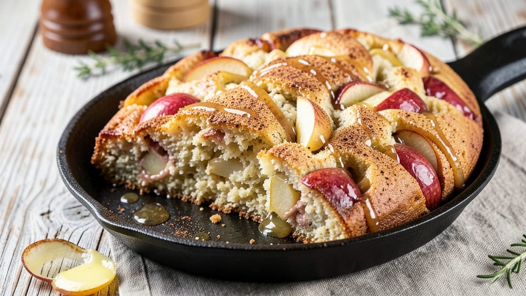 Apple Pie Bread Recipe Using Cake Mix: Foil-Sealed Vanilla Crunch in One Bowl