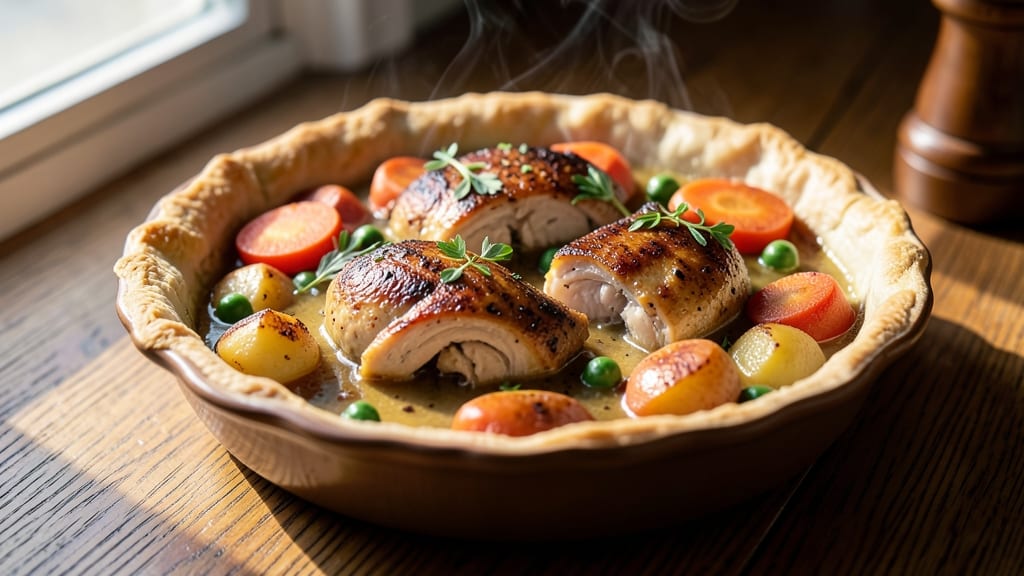 Sidewinders Chicken Pot Pie Recipe: Smoky Chipotle Gravy and Crispy Topped Bliss